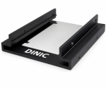DINIC Aluminium Einbaurahmen für 2x 2,5
