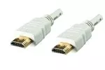 HDMI Kabel 19-pol A auf A Stecker, High Speed, Ethernet-Channel, 4K2K@60Hz, weiß, Länge 2,00m, Polybag