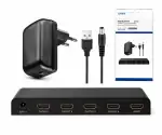 HDMI-Splitter 1 auf 4 (4K @ 30 Hz) max. Auflösung 4K/30Hz (3840x2160) UHD, DINIC Box