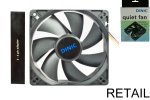 DINIC Lüfter 120x120x25, kugelgelagert 12V, inkl. 3 auf 4pin Adapter und Schrauben