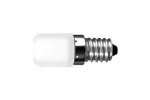 LED cooling appliance lamp, 1.8 W, splash-proof, E14 base, non-dimmable, warm white