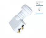 Twin LNB, Anschluss für zwei SAT Receiver DINIC Box mit Euroloch