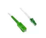 Connection cable for fiber optic router, Simplex, OS2, SC/APC 8° to LC/APC 8°, 1m