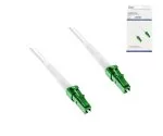 Connection cable for fiber optic router, Simplex, OS2, LC/APC 8° to LC/APC 8°, 2m, DINIC box
