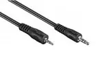 Câble plat audio AUX, 3,5mm mâle vers 2,5mm mâle, prise jack 3,5mm/prise jack 2,5mm, 2,00m