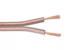 Speaker Cable transparent, CCA, 50,00m