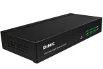 DINIC 8portový gigabitový přepínač 10/100/1000Mbit interní napájecí jednotka