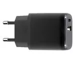 USB C+A Ladegerät/Netzteil 20W, Power Delivery + QC 3.0, schwarz