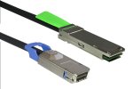 MADISON QSFP SFF-8436 auf CX4 Kabel SFF-8470, 2m versilbertes Kupferkabel, AWG 28