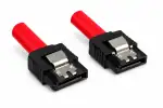 S-ATA-kabel internt, Clip Connect, til S-ATA 1, 2 og 3, DINIC Polybag, 0,30 m