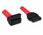 S-ATA-kabel internt, S-ATA lige til S-ATA 90° højrevinklet, 0,50 m
