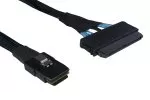 Kabel SAS wewnętrzny SFF-8087 do SFF-8484, SFF-8087 (host) do SFF-8484 (cel), długość 0,75 m
