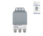 DINIC DiSEqC-LNB-Umschalter 2/1 für 2 LNBs auf 1 TV, DINIC Box mit Euroloch