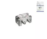 SAT-Verteiler für Satelliten-Anlagen, 2-fach, Box 5-2500 MHz, DINIC Box