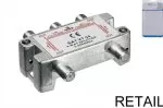 SAT distributor for satellite systems, 4-way, 5 - 2500 MHz