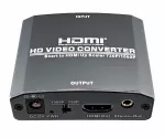 Scart-HDMI adapter, analoog video ja audio HDMI-le kuni 1080p@60Hz