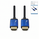 Premium HDMI 2.1 cable, 2x plugs, 1 m, 48 Gbps, 4K@120Hz, 8K@60Hz, 3D, HDR