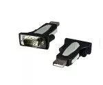 DINIC USB 2.0 pretvornik USB na serijski priključek DB9, 0,80 m Adapter USB A vtič na RS232 D-SUB 9 vtič