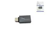 Adapter, USB C pistik USB A pistikupesa alumiiniumist, ruumiline hall, DINIC karbis euroava