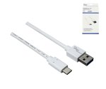 USB 3.1 Kabel Typ C - 3.0 A , weiß, Box, 0.5m Dinic Box, 5Gbps, 3A charging