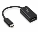Προσαρμογέας USB 3.1 Type C αρσενικό σε DisplayPort θηλυκό, 4K*2K@60Hz, μαύρο, DINIC Polybag