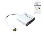 Adapter USB type C-stekker naar HDMI-aansluiting, 4K*2K@60Hz, HDR, wit, DINIC Box