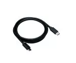 USB 3.1 cable type-C plug to micro B plug, black, 1.00m, DINIC polybag