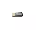 Adapter, USB C Stecker auf Micro USB Buchse Alu, space grau