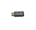 Adapter, Micro male to USB C female aluminum, space grey