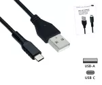 Kabel ładujący USB typu C do A, wtyczka USB typu C do A, 5 V, 3 A, czarny, opakowanie promocyjne DINIC, 1,5 m