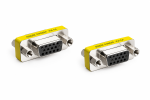 VGA adapter/gender changer, socket to socket, blister pack